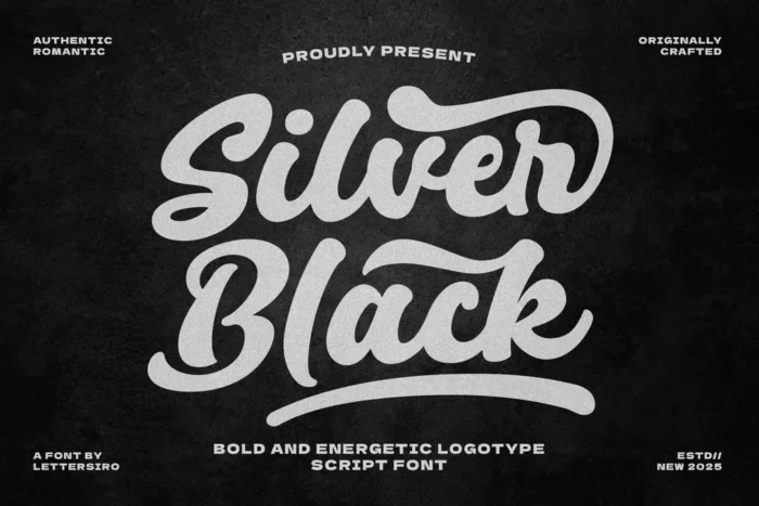 Silver Black